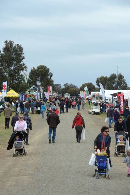 Day two of the Elmore Field Days.

Picture: JIM ALDERSEY