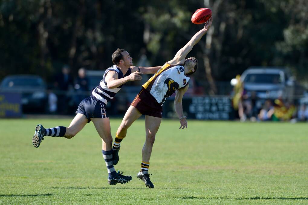 Huntly V LBU in the HDFL semi finals at the Barrack Reserve Heathcote

Picture: Jim Aldersey
310813