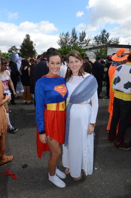 Rechelle and Kendall O'Sullivan during the BSSC dress-up day.

Picture: JIM ALDERSEY
