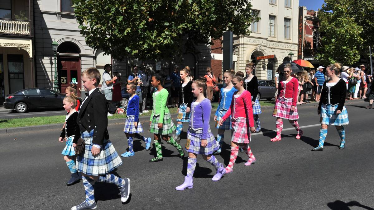 Scots Day Out parade on View st.


Picture: JIM ALDERSEY