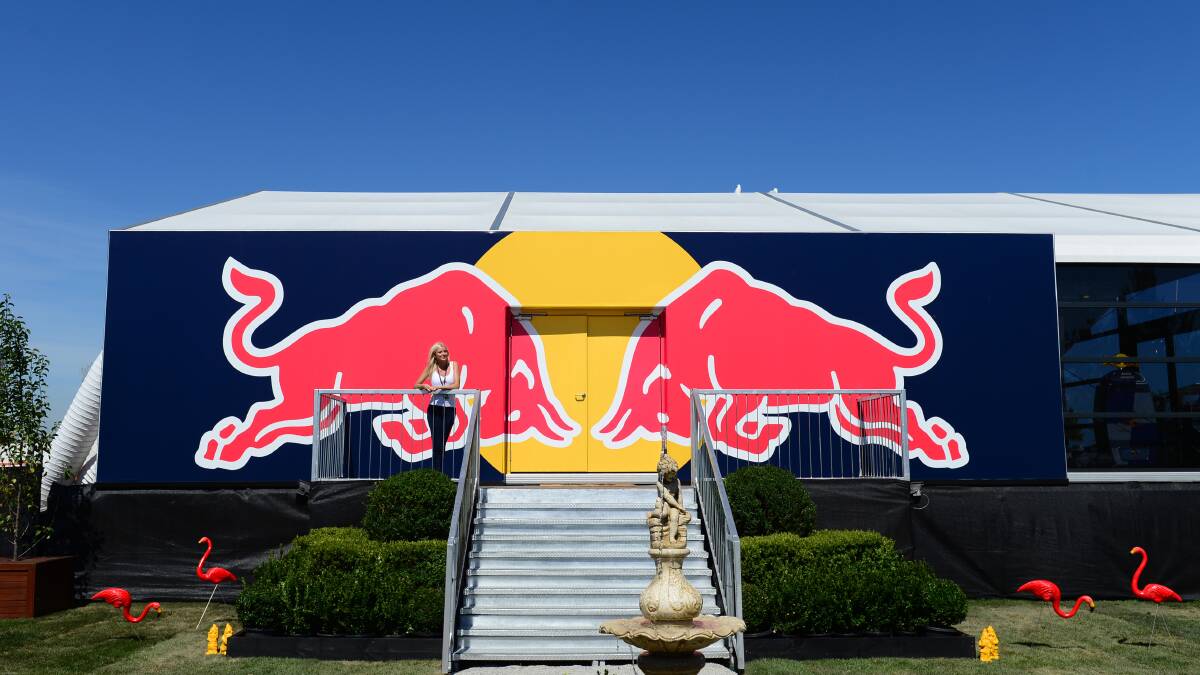 The House of Red Bull.

Picture: JIM ALDERSEY