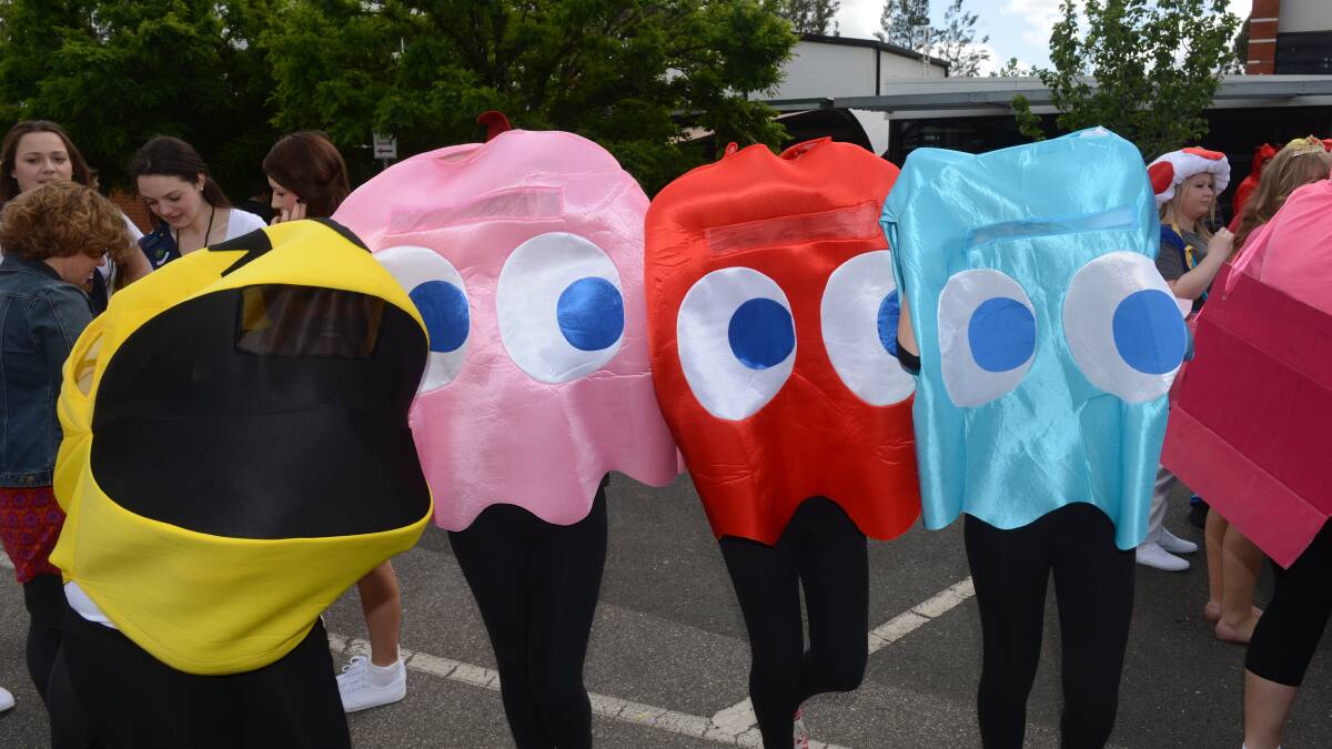 The Pacman crew during the BSSC dress-up day.

Picture: JIM ALDERSEY
