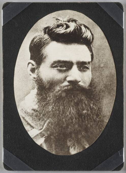 Charles Nettleton: Ned Kelly the day before he was hanged 1880, silver gelatin print. Picture: STATE LIBRARY OF VICTORIA