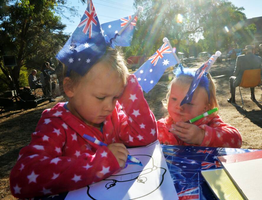 Australia Day celebrations in Axedale. Picture: BRENDAN MCCARTHY