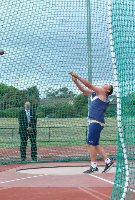 CAGE UPGRADE: Chris Browne, 15. Picture: PETER WEAVING