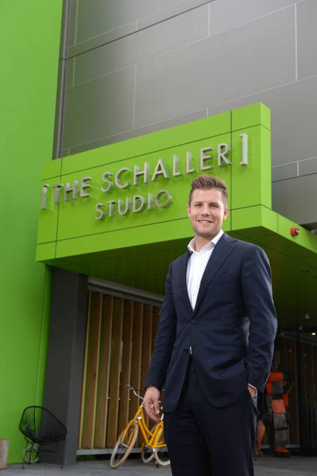 VISIONARY: Edward Cramer at the launch of The Schaller Studio. Picture: JIM ALDERSEY