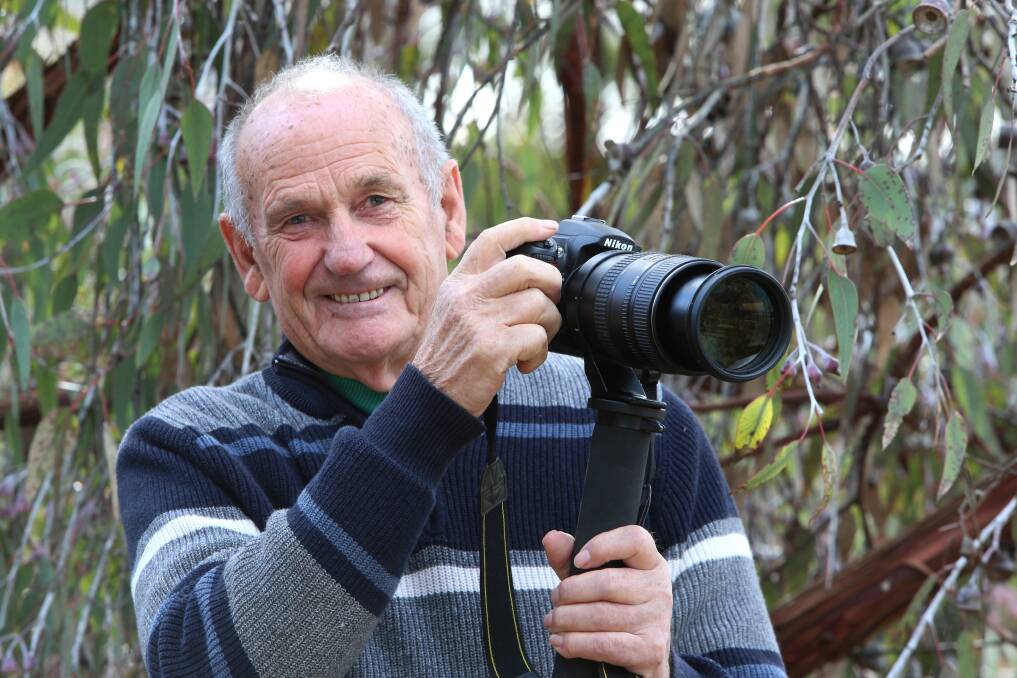 LIFESTYLE CHANGE: Barrie Cooper has renewed his passion for photography. Picture: PETER WEAVING