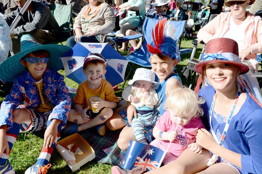 Australia Day celebrations in Eaglehawk. Picture: LIZ FLEMING