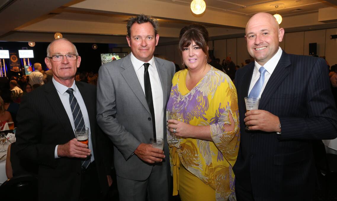 Drew Cahill, Justin Carr, Georgina Dungey and Matt Bowles.
Picture: PETER WEAVING