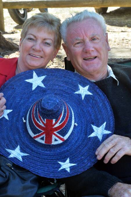 Australia Day celebrations in Axedale. Picture: BRENDAN MCCARTHY