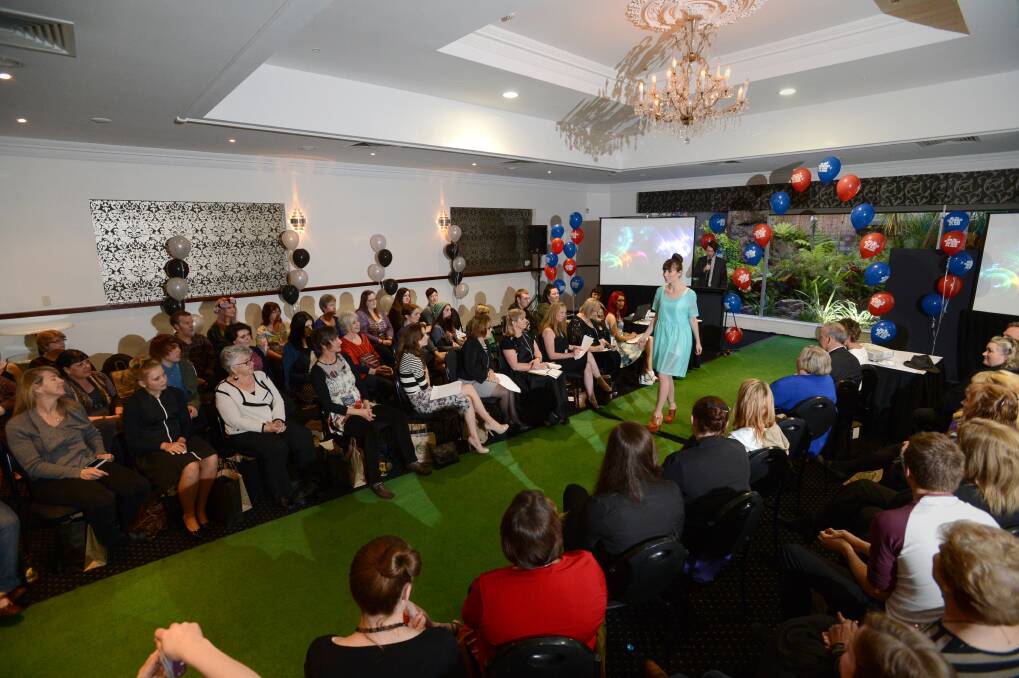 The BSSC runway and visual show at the All Seasons. Picture: JIM ALDERSEY