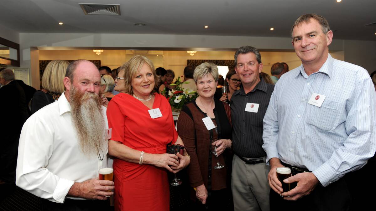 Brett and Jenny Crapper, Pauline and Gerry Tyndall and Geoff Dempster.  Picture: JODIE DONNELLAN 