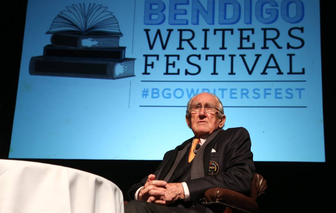 Malcolm Fraser at the Bendigo Writers Festival last year. Picture: PETER WEAVING