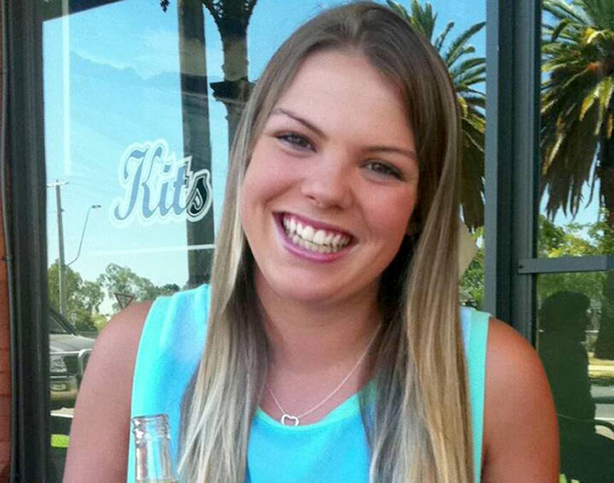 CHERISHED: Terri Windridge, 19, died in a car crash at Koyuga on Sunday.