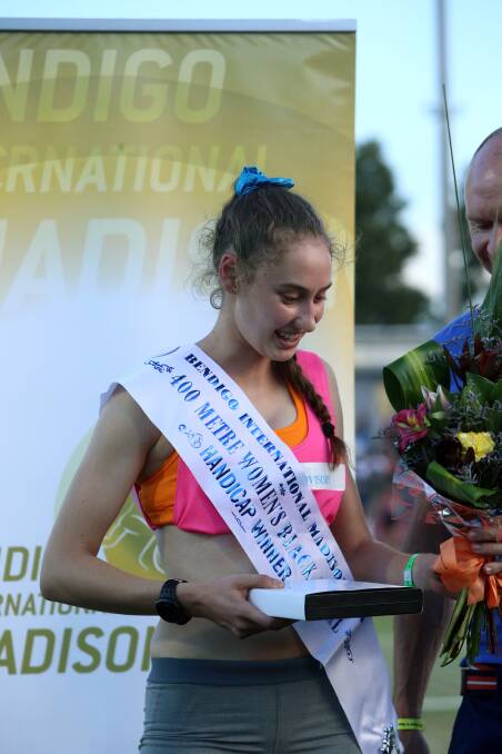 Ararat's Tiffany Boatman won the Flack Advisory Black Pearl women's 400m.
