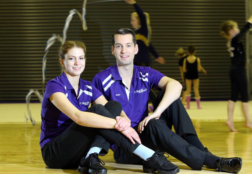 DYNAMIC DUO: Gemma Maillard and Sheldon Gilbert will compete at this weekend's titles in Canberra. Picture: GLENN DANIELS 