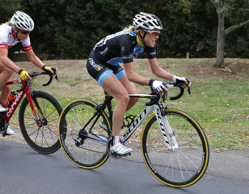 GUEST: Leading rider Rachel Neylan will be in the saddle for the Building Champions Women's Squad this weekend. Picture: CYCLING AUSTRALIA