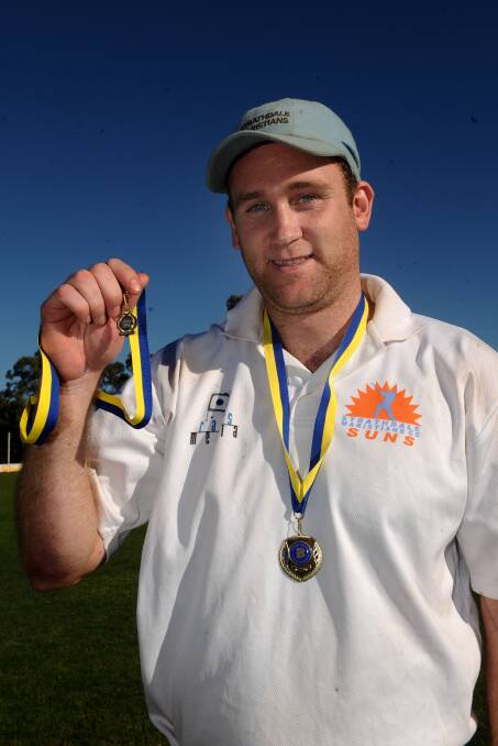 Ben DeAraugo was awarded the Wayne Walsh-Max Taylor Medal for his matchwinning role for Strathdale-Maristians in the 2012 grand final. 