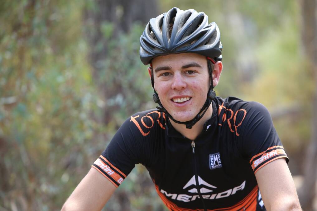 The multi-talented Chris Hamilton has starred at road and mountain bike racing. Picture: PETER WEAVING 
