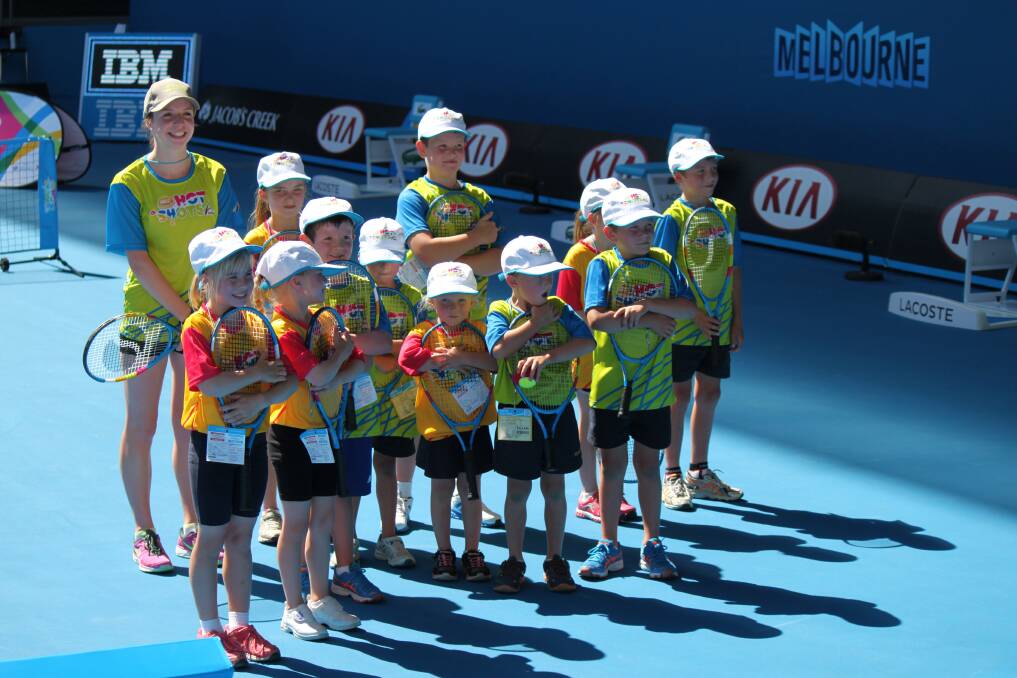 GREAT DAY: Bendigo's Hot Shots on Hisense Arena. Picture: CONTRIBUTED
