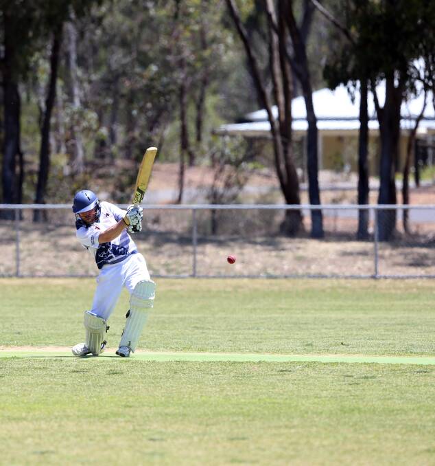 DRIVE: Golden Gully's Andy Gladstone in the Cobras latest victory. Picture: LIZ FLEMING