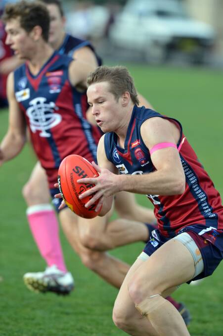 HE'S BACK: Lee Coghlan makes a welcome return to Sandhurst's line-up for today's first-round clash with South Bendigo. 