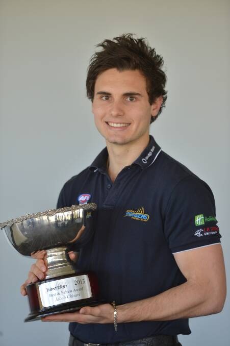 Jacob Chisari was the Bendigo Bank Pioneers club champion in 2012 and 2013. 