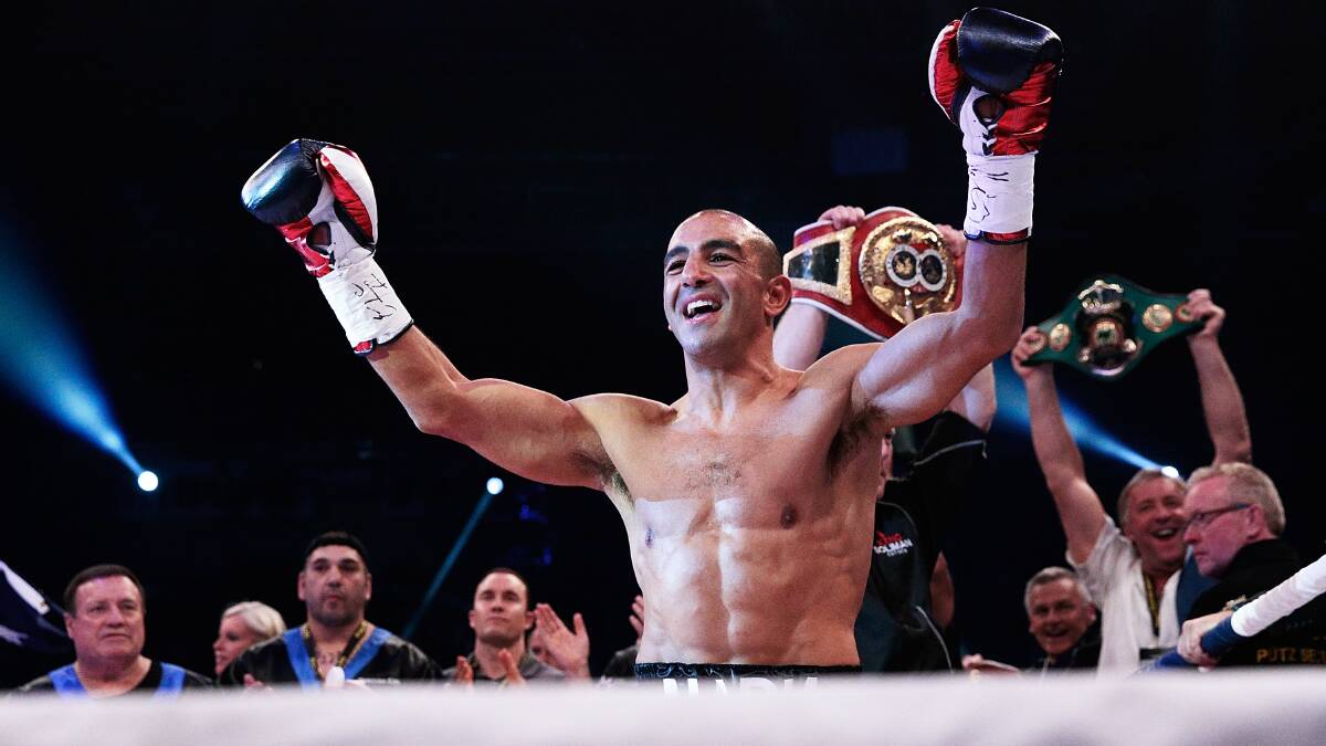 VICTORIOUS: Sam Soliman. Picture: GETTY 