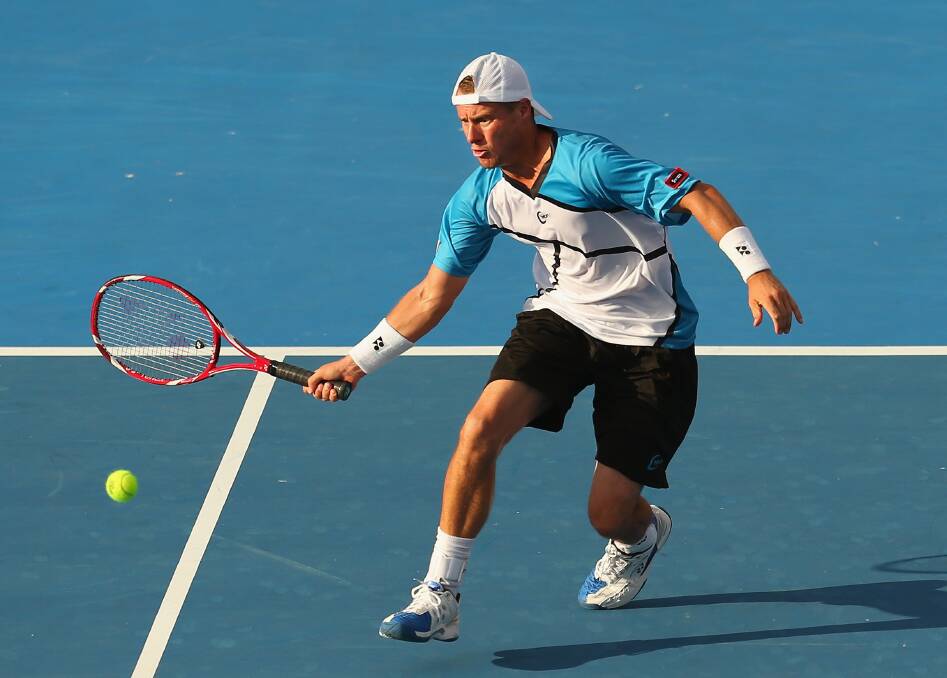 Lleyton fights on