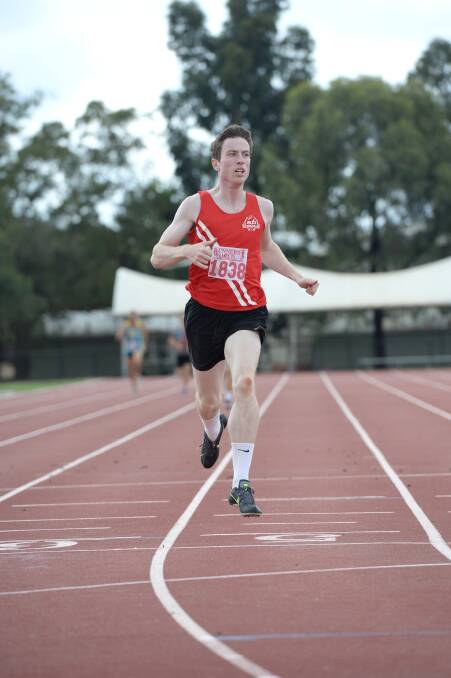 South Bendigo's Nigel Self achieved a trifecta - 80m, 150m and 300m - in Saturday's racing at Flora Hill. 