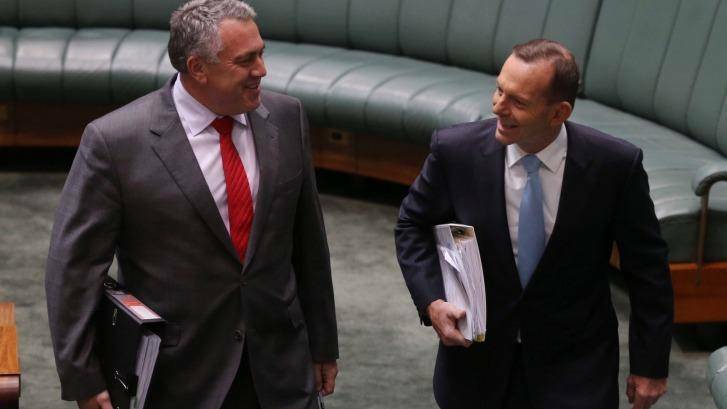 The onus is on Joe Hockey and Tony Abbott to make the case for GST reform. Photo: Andrew Meares