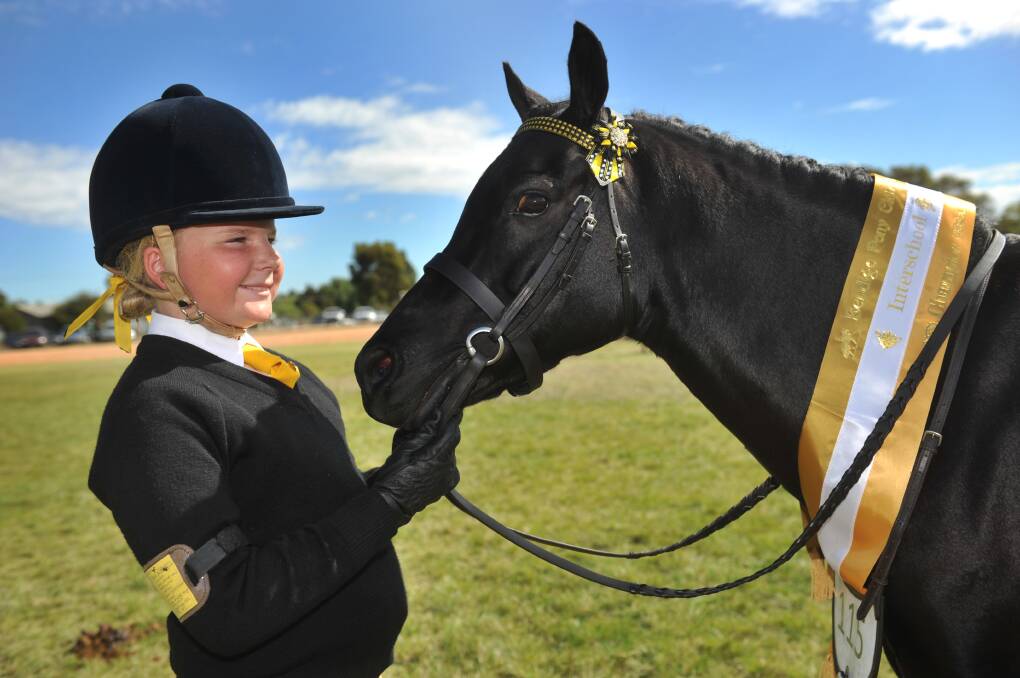Amy Bachmann will ride at the Grand Nationals in Sydney. Picture: JULIE HOUGH