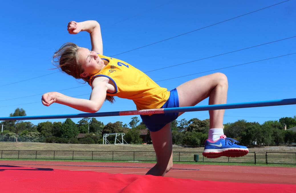 Charlotte Sexton will represent Bendigo in high jump and triple jump. Picture: PETER WEAVING
