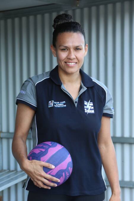 Strathfieldsaye Storm coach Maleta Roberts is also co-captain of Papua New Guinea's national netball team. Picture: PETER WEAVING