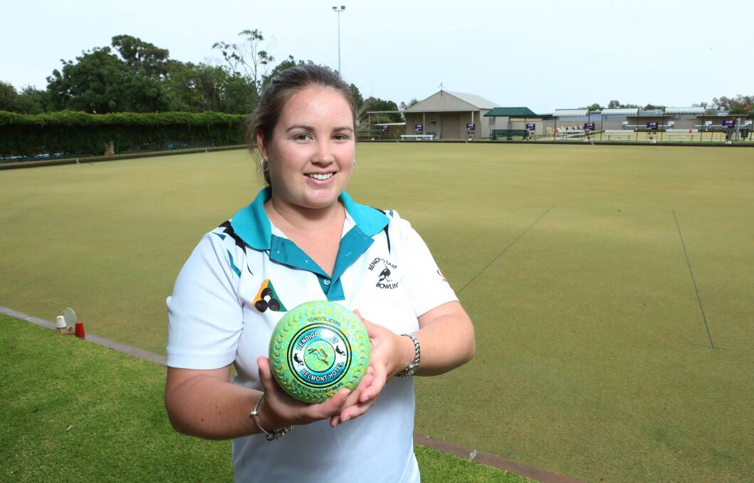 TALENT: Brooke Howes will represent the region at the novice singles state titles on Sunday. Picture: PETER WEAVING