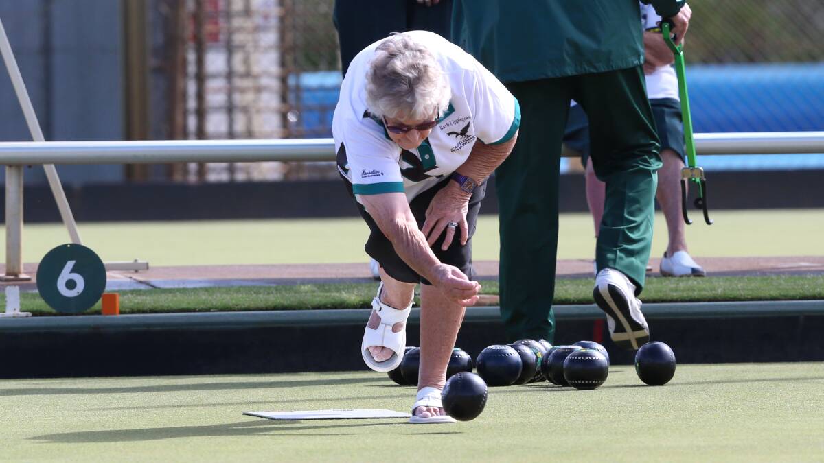 Barb Lipplegoes, Castlemaine division four. Picture: PETER WEAVING  
