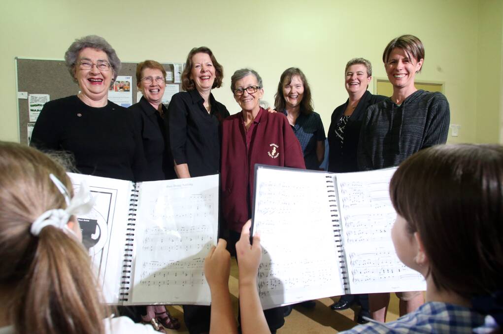 SUPPORT: A number of people have played a key role in the choir's 30 years. 