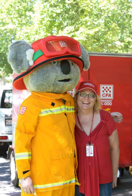 Jody Hardiman with Captain Koala. Picture: JODIE DONNELLAN 

