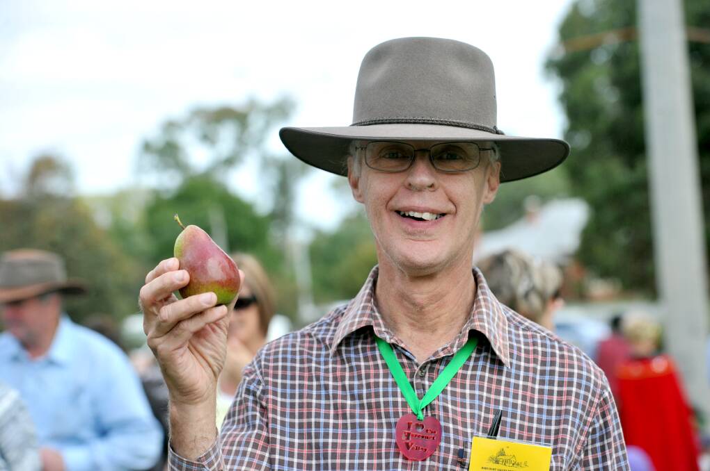 George Milford at the Harcourt Applefest in 2012. 
