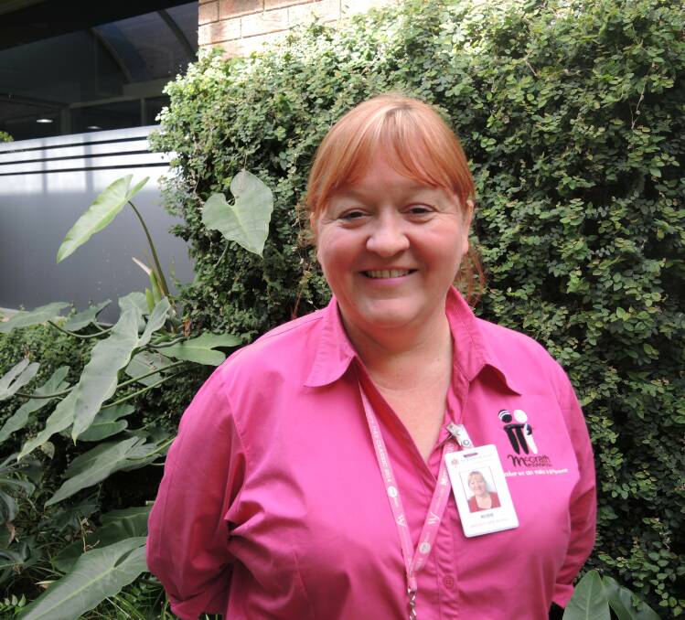 WELCOME: Newly-appointed McGrath Foundation breast care nurse Rosie Gillies. 