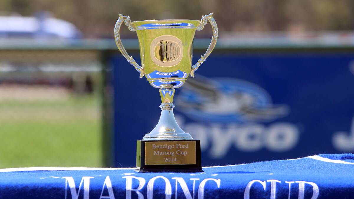 The Marong Cup. Picture: LIZ FLEMING
