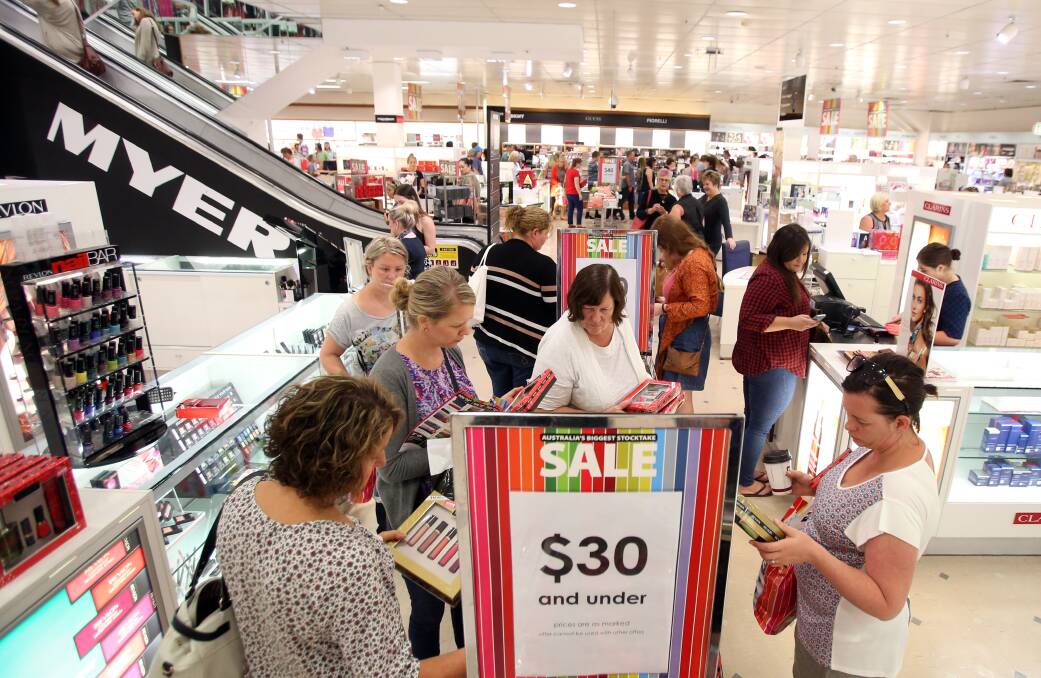 UNCERTAINTY: Myer has declined to comment on the future of its Bendigo store until after a company review. 