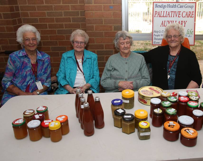 Bendigo's 23nd annual Doll and Teddy show to be held on the 22rd February 2014.
Joyce Curnow, Dallas Plant, Pat Hayes and Emily Thomas members of Palliative Care Auxiliary. Picture: PETER WEAVING