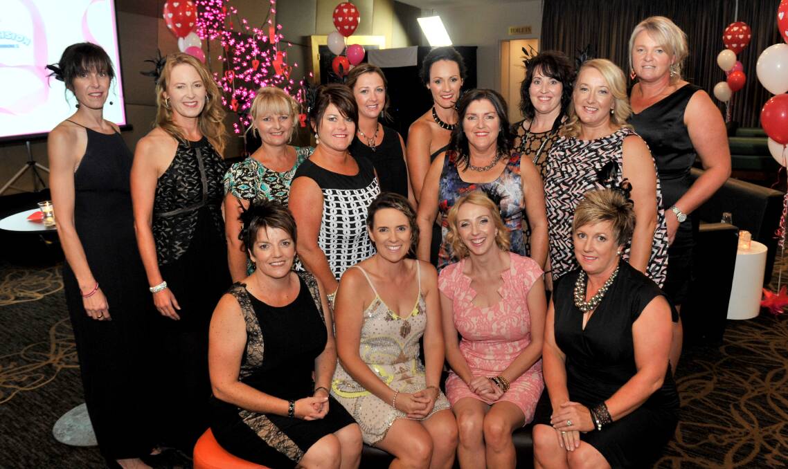 The Bosom Buddies team celebrate at the Foundry Hotel Complex. Picture: JODIE DONNELLAN