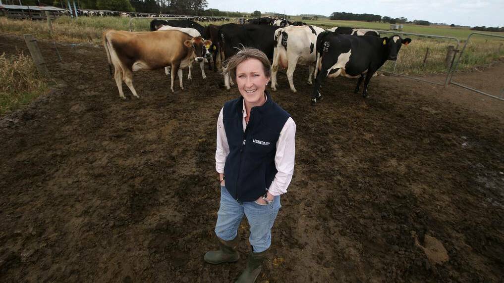 Dairy owner Lisa Dwyer says the trade agreement could be a game changer. Picture: DAMIAN WHITE
