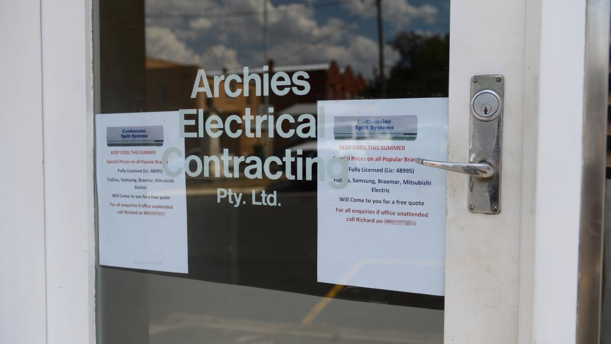 NEW NAME: Castlemaine Split System Installations, formerly Harcourt-based Archies Electrical Contracting, has begun trading. 
