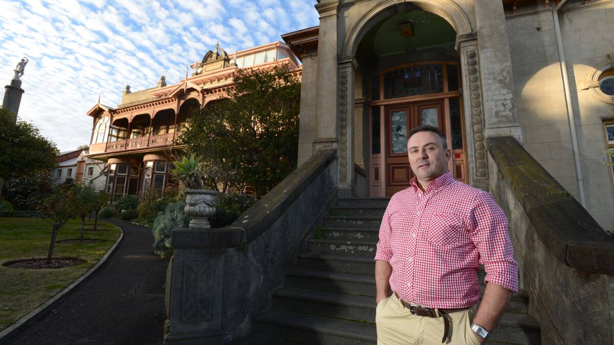 QUESTION: Paul Banks speaks about the future of Fortuna Villa. Picture: JIM ALDERSEY