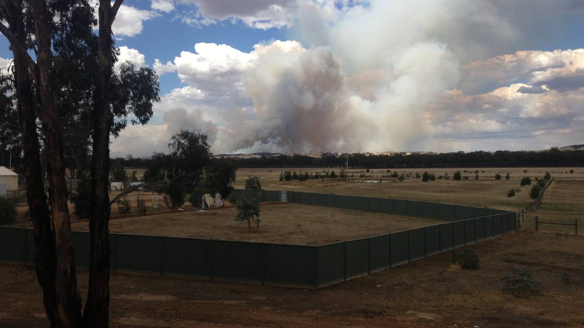 Toolleen fire: Extreme fire danger poses further threat