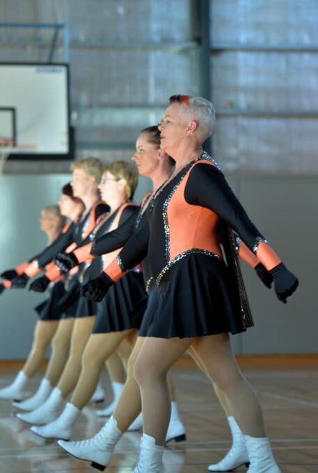 Annual drill dancing competition. Picture: JODIE DONNELLAN 