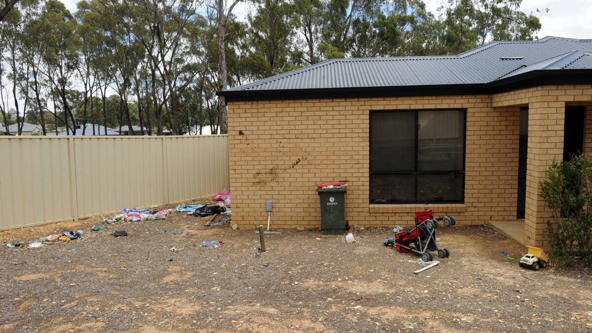 Neighbours anger as house trashed 
